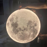 Lunara - Moderne LED Maan Wandlamp voor Slaapkamer & Kinderkamer